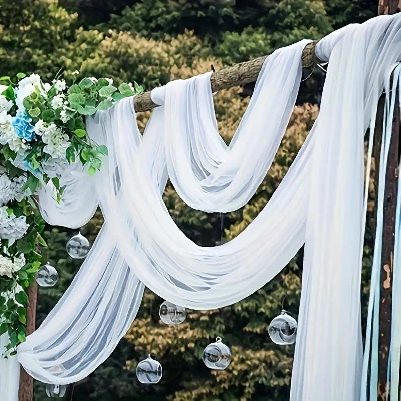 5/10M Sheer Crystal Wedding Tu – Chair Sash Organza recenzja i cena