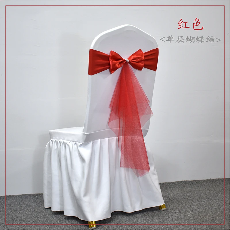 10 50szt Spandex Szarfy na krz – Chair Sash Organza recenzja i cena
