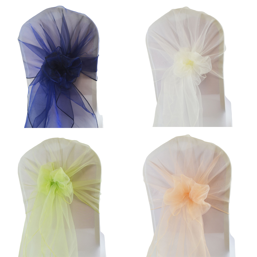 Obręcz na krzesło z organzy 65 – Chair Sash Organza recenzja i cena