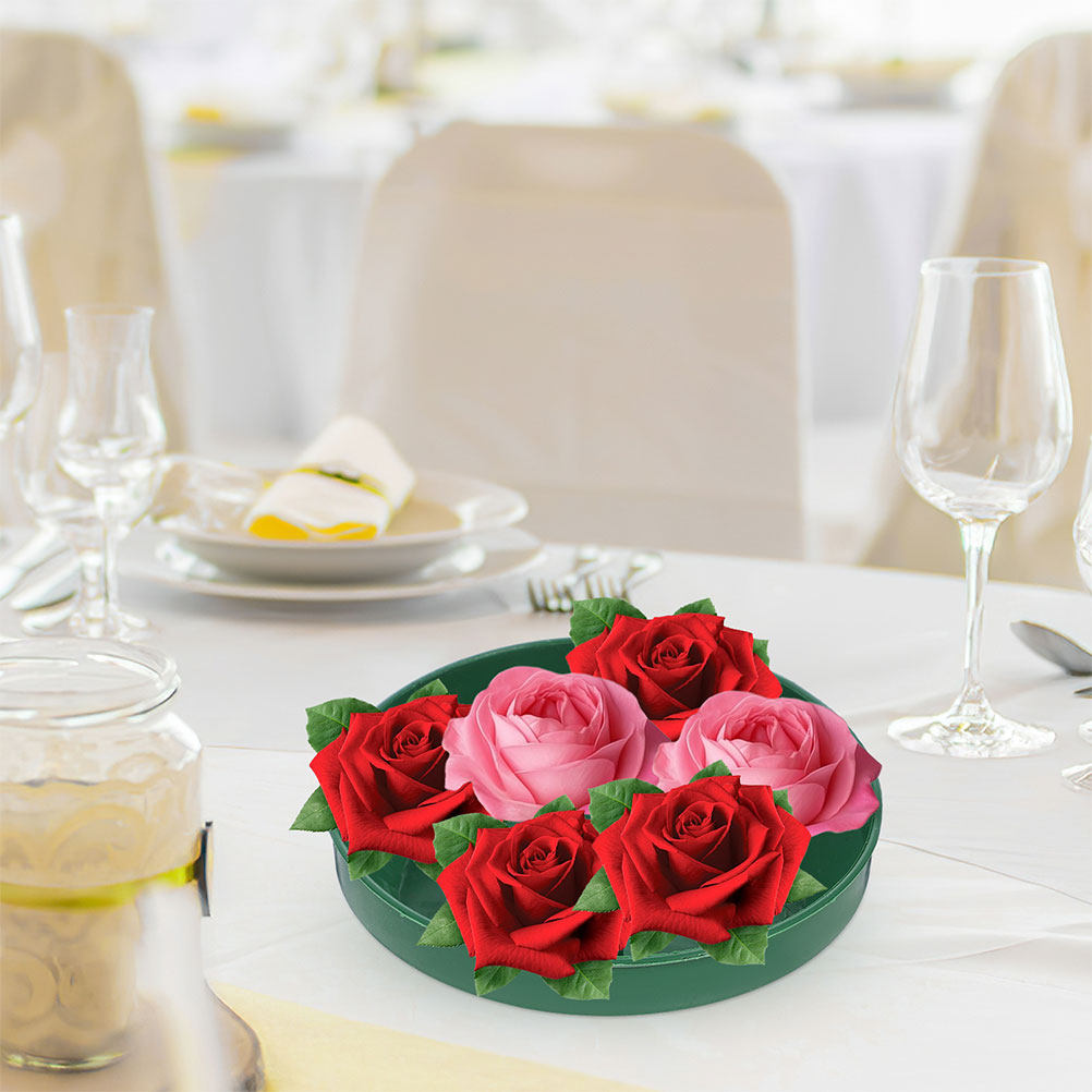 12 szt. okrągłych plastikowych – Wedding Floral Supply recenzja i cena