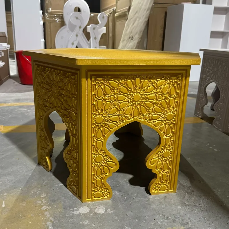 Okrągły stolik nocny w indyjsk – Indian Wedding Decor Supply recenzja i cena