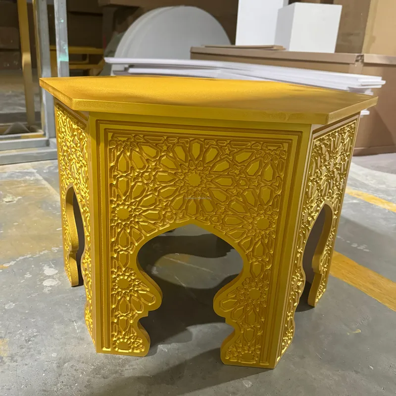 Okrągły stolik nocny w indyjsk – Indian Wedding Decor Supply recenzja i cena