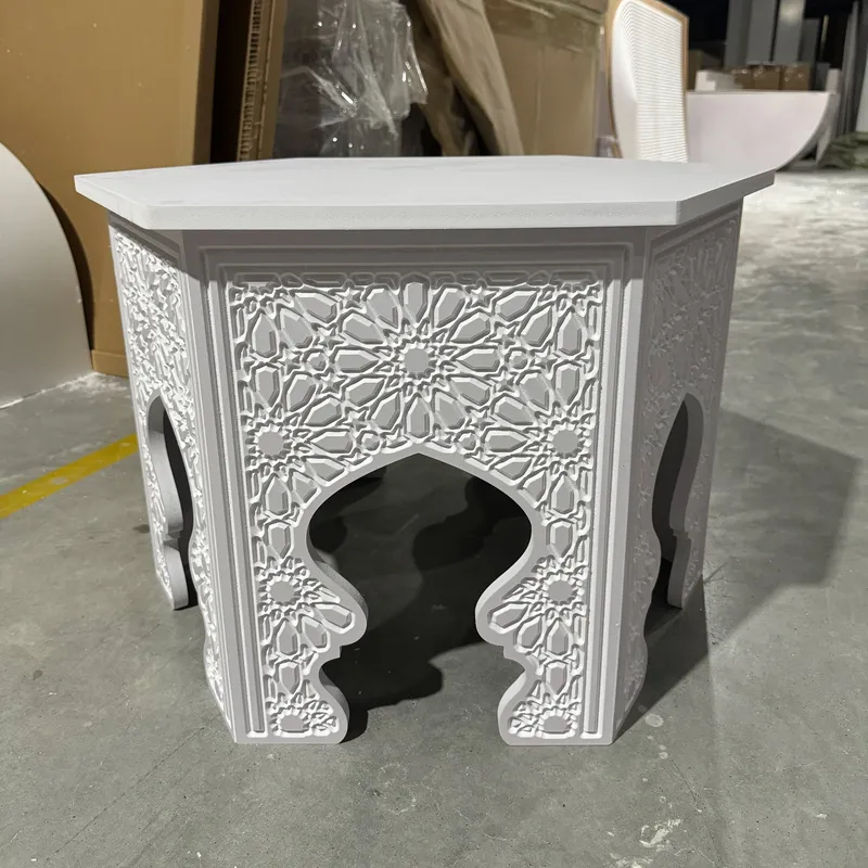 Okrągły stolik nocny w indyjsk – Indian Wedding Decor Supply recenzja i cena