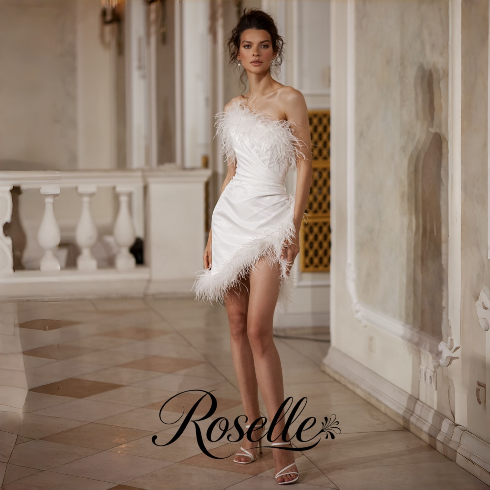 ROSELLE Mini Sukienka Ślubna B – Wedding Qw recenzja i cena