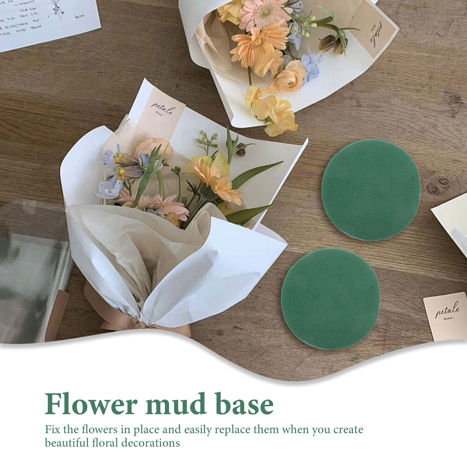 8 szt. Okrągłych cegieł z glin – Wedding Floral Supply recenzja i cena