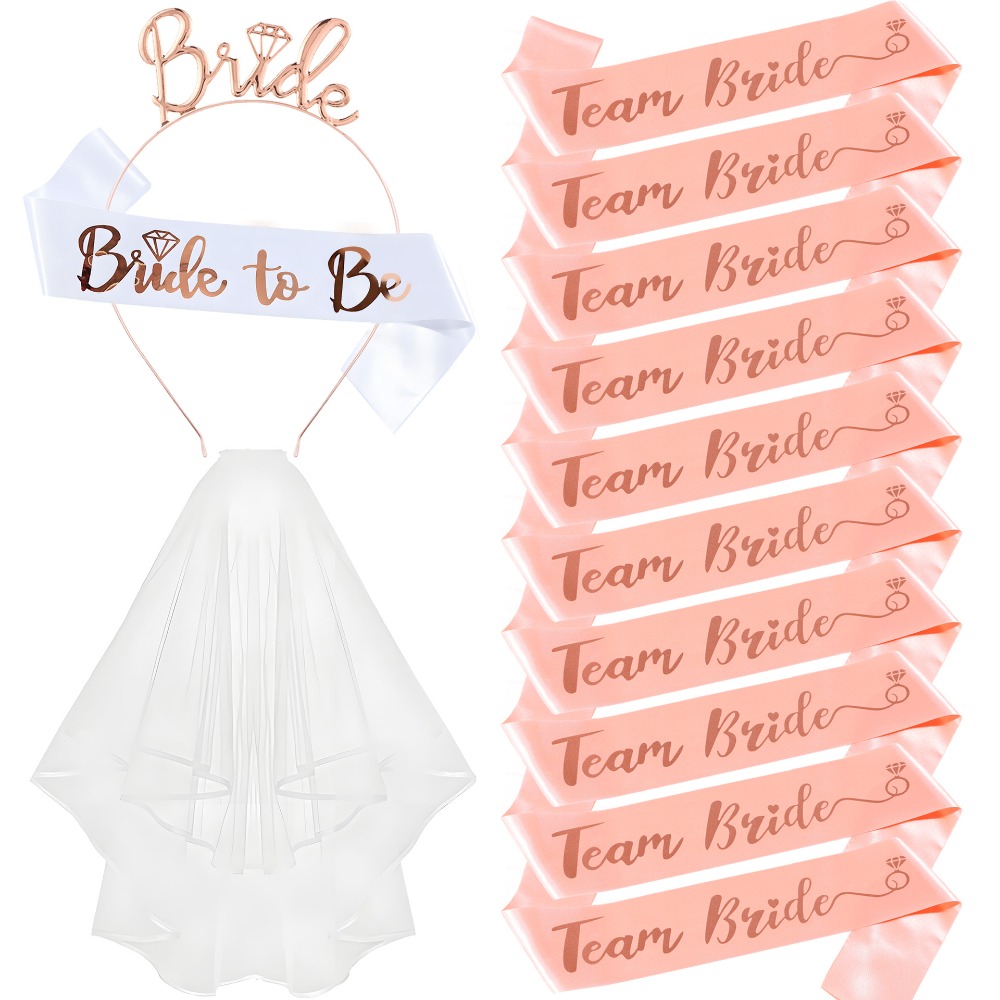 Zestaw 13 szt. akcesoriów na w – Bride Tribe Sash recenzja i cena